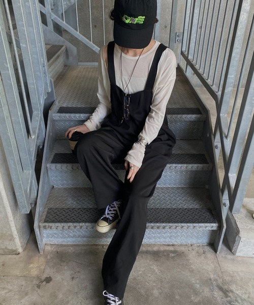 セール】スラックスオーバーオール(kiharu select) / サロペット