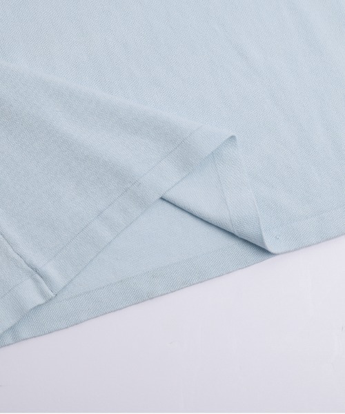 AMELY(エミリー)の「サマーニットTシャツ&ビスチェセット(アンサンブル・レディース・グレー/ブルー/ホワイト/ピンク・フリー)」の5枚目の写真