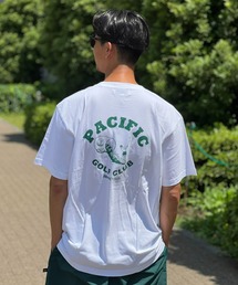 Pacific GOLF CLUB パシフィックゴルフクラブ Tシャツ　白 Pacific GOLF CLUB｜パシフィックゴルフクラブ