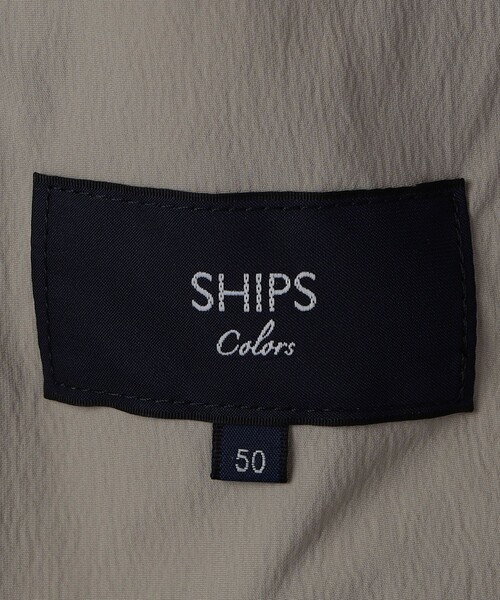 SHIPS Colors(シップス カラーズ)の「SHIPS Colors:〈UVカット・接触冷感・速乾・洗濯機可能〉サマープロテクト ジャケット(テーラードジャケット・メンズ・ブラック/カーキ/ネイビー・44/46/48/50/52)」の12枚目の写真