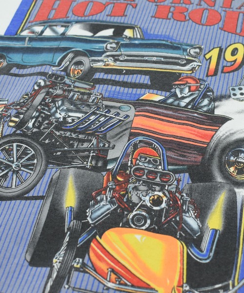 VINTAGE(ヴィンテージ)の「【USED】90’s DELTA “CALIFORNIA HOT ROD 1993” レーシング Tシャツ(Tシャツ/カットソー・メンズ・ホワイト・X-LARGE)」の3枚目の写真