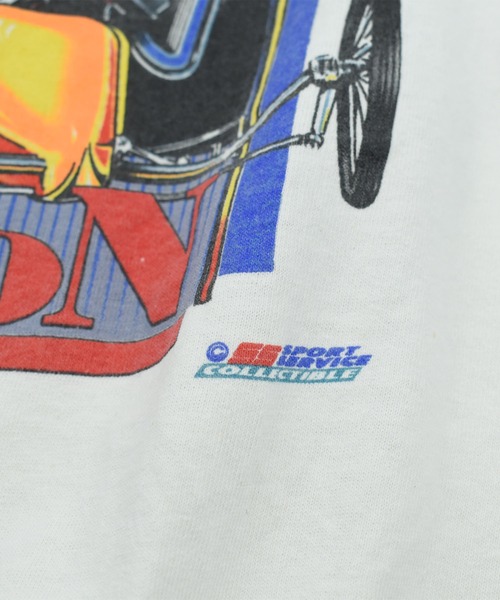 VINTAGE(ヴィンテージ)の「【USED】90’s DELTA “CALIFORNIA HOT ROD 1993” レーシング Tシャツ(Tシャツ/カットソー・メンズ・ホワイト・X-LARGE)」の4枚目の写真