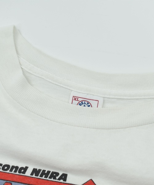 VINTAGE(ヴィンテージ)の「【USED】90’s DELTA “CALIFORNIA HOT ROD 1993” レーシング Tシャツ(Tシャツ/カットソー・メンズ・ホワイト・X-LARGE)」の6枚目の写真