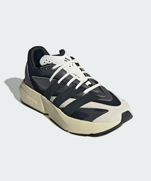 スニーカー adidas Light Blaze Beige Black ライトブレイズ / Lightblaze Shoes / 厚底スニーカー