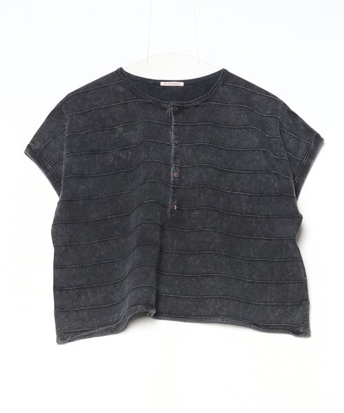 RYE TENDER（ライテンダー）の「RYE TENDER/ライテンダー　モラガトップ　MORAGA TOP（Tシャツ/カットソー・レディース・ブラック/グレー・0）」の13枚目の写真