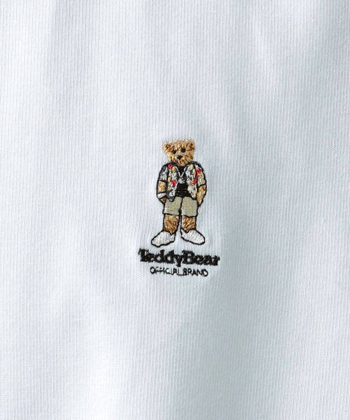 BAYFLOW(ベイフロー)の「【TeddyBear/テディベア】天竺半袖Tシャツ【抗菌防臭】(Tシャツ/カットソー・メンズ・ダークブラウン/ブラック/オフホワイト・MEDIUM/LARGE)」の7枚目の写真