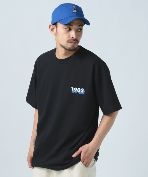 BAYFLOW(ベイフロー)の「【TeddyBear/テディベア】天竺半袖Tシャツ【抗菌防臭】(Tシャツ/カットソー・メンズ・ダークブラウン/ブラック/オフホワイト・MEDIUM/LARGE)」の9枚目の写真