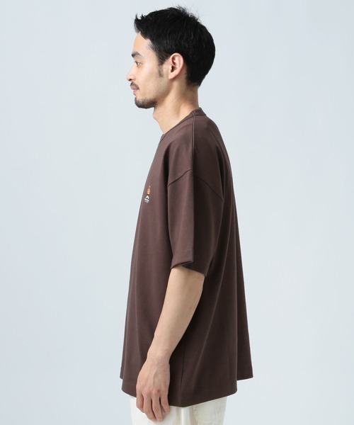 BAYFLOW(ベイフロー)の「【TeddyBear/テディベア】天竺半袖Tシャツ【抗菌防臭】(Tシャツ/カットソー・メンズ・ダークブラウン/ブラック/オフホワイト・MEDIUM/LARGE)」の17枚目の写真
