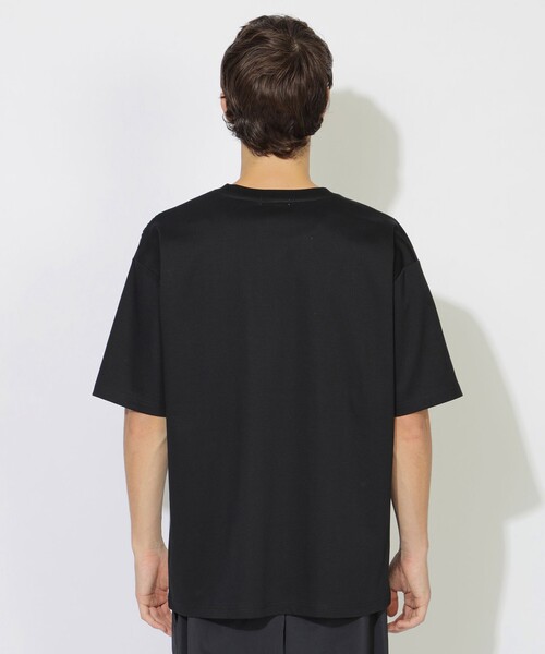 CB CRESTBRIDGE(シービークレストブリッジ)の「ブロッキングニットコンビT(Tシャツ/カットソー・レディース・ネイビー/ブラック・1/2/3)」の12枚目の写真