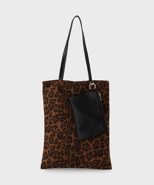 UNTITLED（アンタイトル）の「【選べる3柄】フラットトートバッグ（トートバッグ・レディース・ブラック系/ホワイト系7/ダークブラウン系・99）」の3枚目の写真