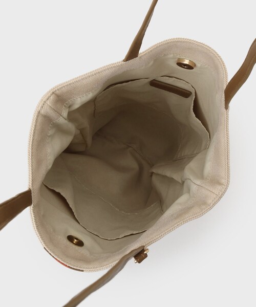 UNTITLED（アンタイトル）の「【選べる3柄】フラットトートバッグ（トートバッグ・レディース・ブラック系/ホワイト系7/ダークブラウン系・99）」の15枚目の写真