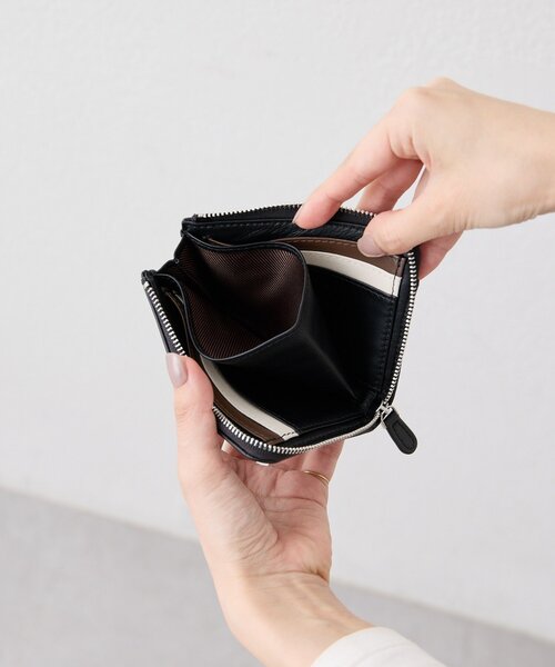 sampo×ear 本革ホース刺しゅう折り財布（財布）｜ear PAPILLONNER