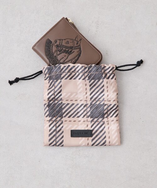 sampo×ear 本革ホース刺しゅう折り財布（財布）｜ear PAPILLONNER