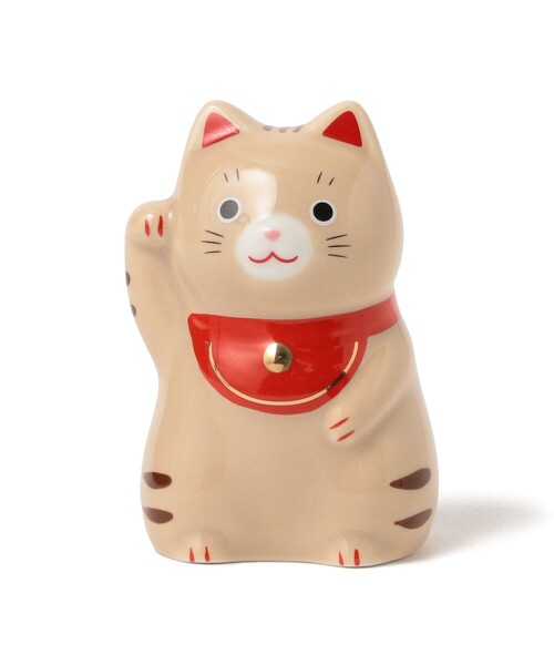 BEAMS JAPAN(ビームス ジャパン)の「【招き猫まつり2025】中外陶園 / 薬師窯 福おいで招き猫 中(インテリア雑貨・レディース・その他3/その他2/その他1/その他・ONE SIZE)」の1枚目の写真