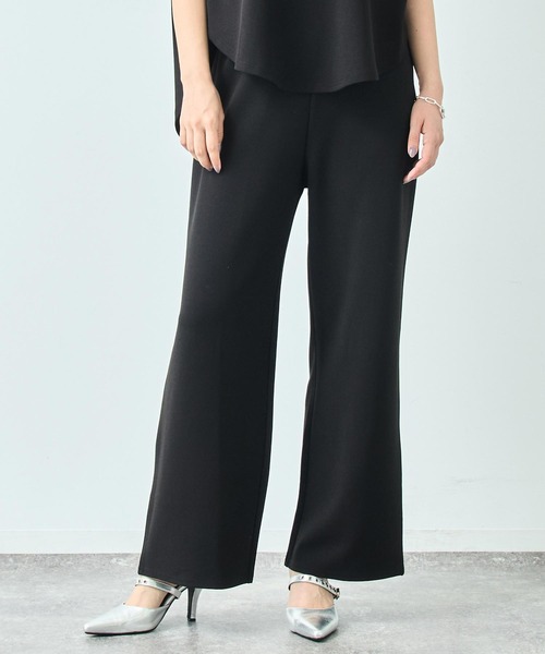 ANAP（アナップ）の「カット ジョーゼット ノースリーブ & パンツ セットアップ（セットアップ・レディース・ブラック/ベージュ・FREE）」の7枚目の写真