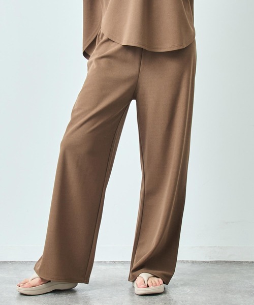 ANAP（アナップ）の「カット ジョーゼット ノースリーブ & パンツ セットアップ（セットアップ・レディース・ブラック/ベージュ・FREE）」の13枚目の写真