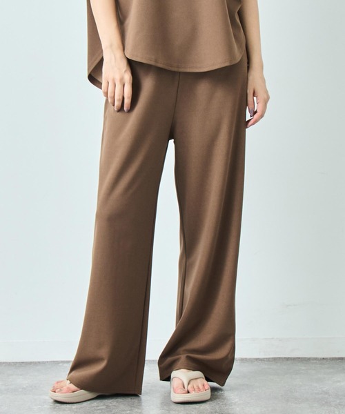 ANAP（アナップ）の「カット ジョーゼット ノースリーブ & パンツ セットアップ（セットアップ・レディース・ブラック/ベージュ・FREE）」の14枚目の写真