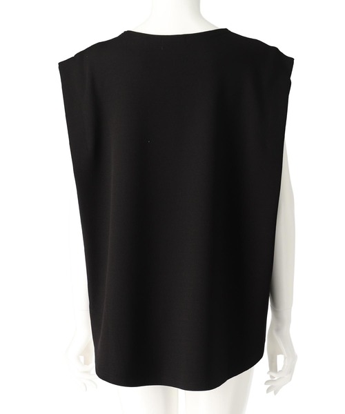 ANAP（アナップ）の「カット ジョーゼット ノースリーブ & パンツ セットアップ（セットアップ・レディース・ブラック/ベージュ・FREE）」の18枚目の写真