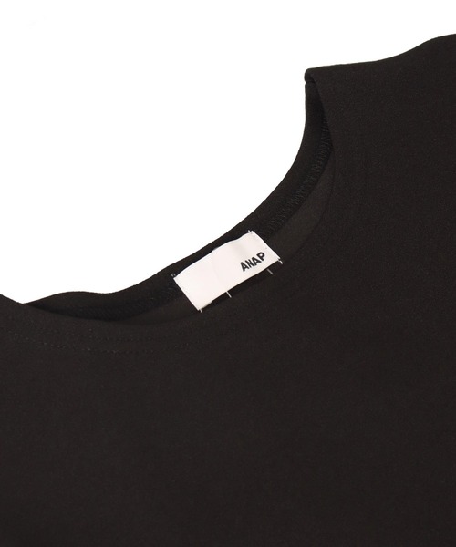 ANAP（アナップ）の「カット ジョーゼット ノースリーブ & パンツ セットアップ（セットアップ・レディース・ブラック/ベージュ・FREE）」の20枚目の写真