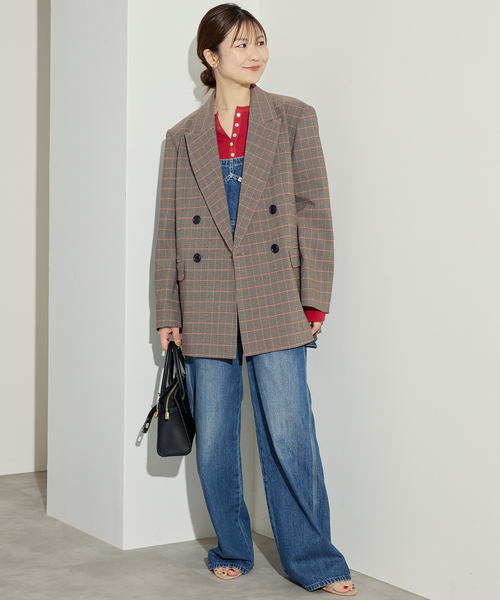 チェックビックジャケット（テーラードジャケット）｜SLOBE IENA