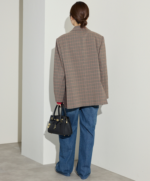 チェックビックジャケット（テーラードジャケット）｜SLOBE IENA