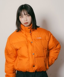 Subciety ブラウン ダウンジャケット ペイズリー Subciety ブラウン ダウンジャケット ペイズリー