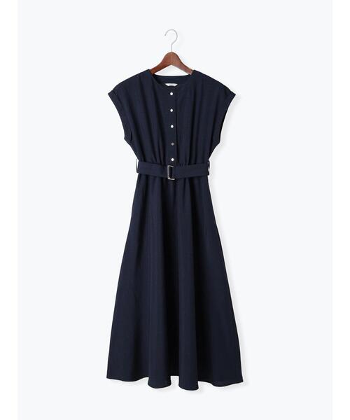 Te chichi（テチチ）の「リネンライクウエストマークワンピース（ワンピース・レディース・グレー/グリーン/ネイビー・F）」の12枚目の写真