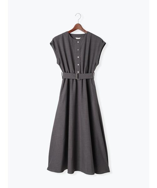 Te chichi（テチチ）の「リネンライクウエストマークワンピース（ワンピース・レディース・グレー/グリーン/ネイビー・F）」の14枚目の写真