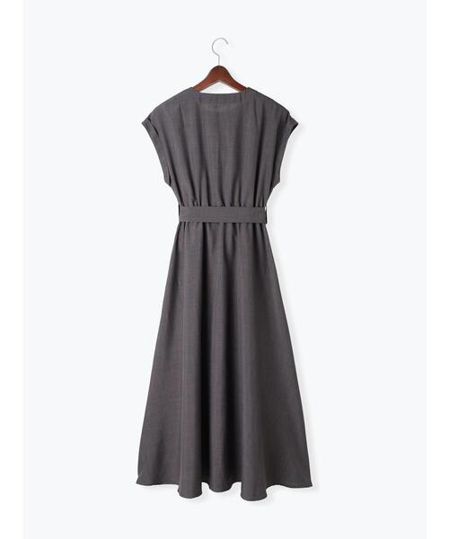 Te chichi（テチチ）の「リネンライクウエストマークワンピース（ワンピース・レディース・グレー/グリーン/ネイビー・F）」の15枚目の写真