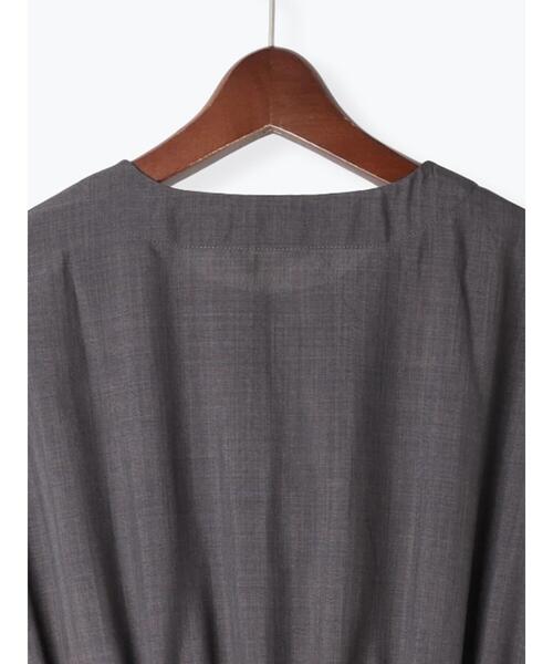 Te chichi（テチチ）の「リネンライクウエストマークワンピース（ワンピース・レディース・グレー/グリーン/ネイビー・F）」の19枚目の写真