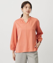 コンパクトトリコット バックプリーツ カットソー