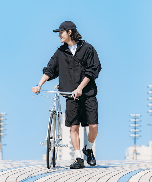 FREAK'S STORE（フリークスストア）の「限定展開 ローソン×FREAK'S STORE パッカブル ナイロン アクティブ ショーツ / ローソンフリーク（その他パンツ・メンズ・ブラック・1/0）」の11枚目の写真