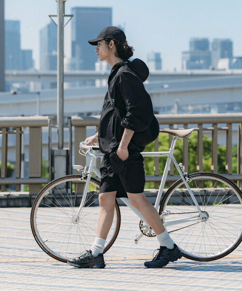 FREAK'S STORE（フリークスストア）の「限定展開 ローソン×FREAK'S STORE パッカブル ナイロン アクティブ ショーツ / ローソンフリーク（その他パンツ・メンズ・ブラック・1/0）」の17枚目の写真