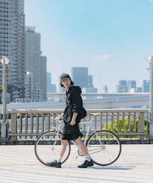 FREAK'S STORE（フリークスストア）の「限定展開 ローソン×FREAK'S STORE パッカブル ナイロン アクティブ ショーツ / ローソンフリーク（その他パンツ・メンズ・ブラック・1/0）」の18枚目の写真