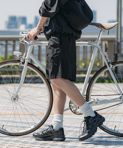 FREAK'S STORE（フリークスストア）の「限定展開 ローソン×FREAK'S STORE パッカブル ナイロン アクティブ ショーツ / ローソンフリーク（その他パンツ・メンズ・ブラック・1/0）」の21枚目の写真