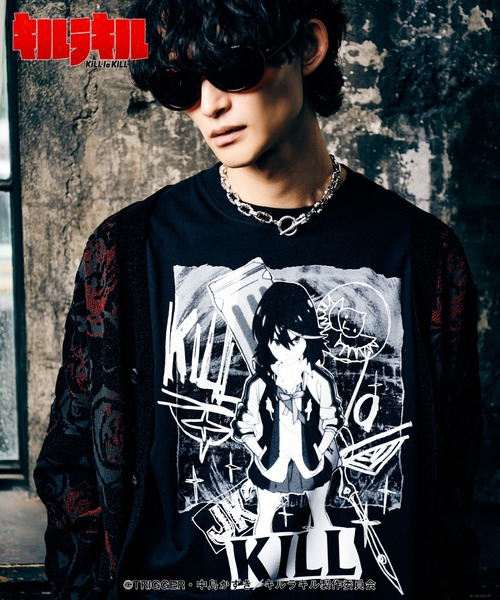 glamb(グラム)の「Ryuko T-shirts / リュウコTシャツ(Tシャツ/カットソー・メンズ・ブラック・XL/L/M/S)」の6枚目の写真