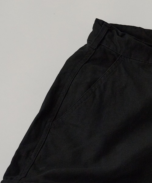 BLANK　（ブランク）の「TWILL CARGO PANTS カーゴパンツ（カーゴパンツ・レディース・ブラック/カーキ・L/M）」の4枚目の写真