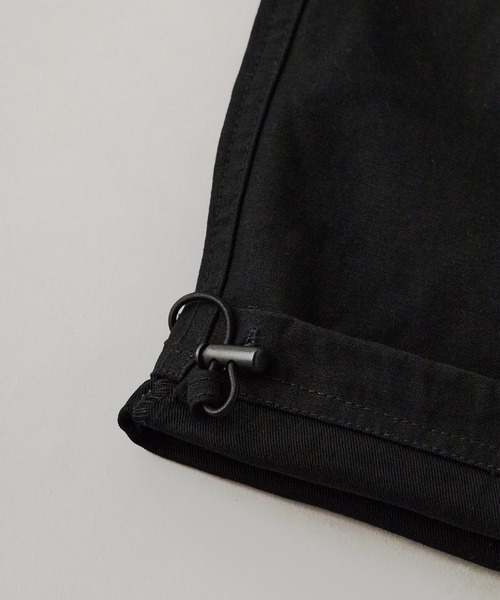 BLANK　（ブランク）の「TWILL CARGO PANTS カーゴパンツ（カーゴパンツ・レディース・ブラック/カーキ・L/M）」の7枚目の写真