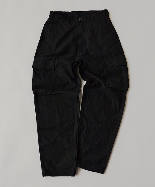 BLANK　（ブランク）の「TWILL CARGO PANTS カーゴパンツ（カーゴパンツ・レディース・ブラック/カーキ・L/M）」の10枚目の写真