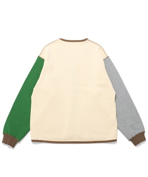 KRIFF MAYER（クリフメイヤー）の「裏起毛ZIPカーデ（スウェット・メンズ・ナチュラル/チャコール/カラフル/ブラウン/グレー・X-LARGE/LARGE/MEDIUM）」の7枚目の写真