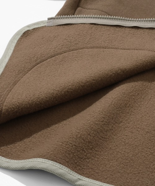 KRIFF MAYER（クリフメイヤー）の「裏起毛ZIPカーデ（スウェット・メンズ・ナチュラル/チャコール/カラフル/ブラウン/グレー・X-LARGE/LARGE/MEDIUM）」の10枚目の写真