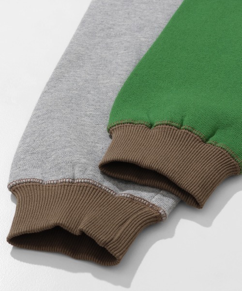 KRIFF MAYER（クリフメイヤー）の「裏起毛ZIPカーデ（スウェット・メンズ・ナチュラル/チャコール/カラフル/ブラウン/グレー・X-LARGE/LARGE/MEDIUM）」の14枚目の写真