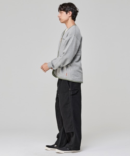 KRIFF MAYER（クリフメイヤー）の「裏起毛ZIPカーデ（スウェット・メンズ・ナチュラル/チャコール/カラフル/ブラウン/グレー・X-LARGE/LARGE/MEDIUM）」の18枚目の写真