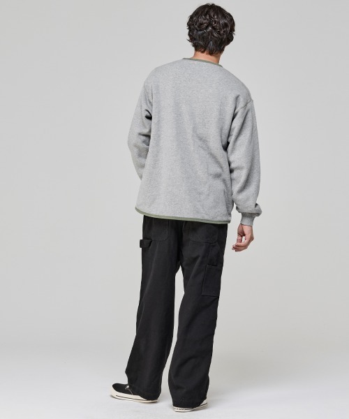 KRIFF MAYER（クリフメイヤー）の「裏起毛ZIPカーデ（スウェット・メンズ・ナチュラル/チャコール/カラフル/ブラウン/グレー・X-LARGE/LARGE/MEDIUM）」の19枚目の写真