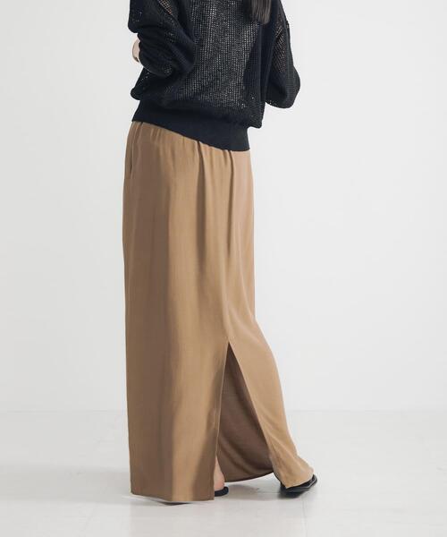 セール】キュプラレーヨンギャザーIラインスカート（スカート）｜URBAN