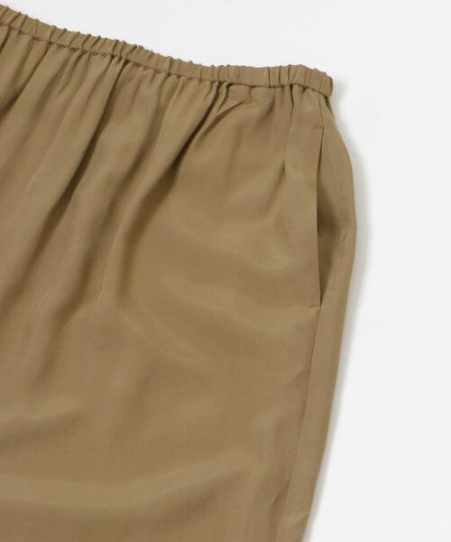 URBAN RESEARCH（アーバンリサーチ）の「キュプラレーヨンギャザーIラインスカート（スカート・レディース・ブラウン/ベージュ・36/38）」の11枚目の写真