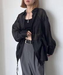 ドロストシャーリングシアーシャツ