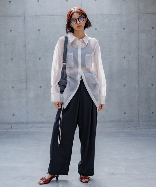 Girlish ほしくずブラウス St.cecilia ほしくずブラウス – GIRLISH
