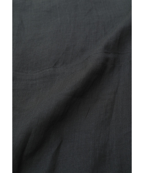 1er Arrondissement（プルミエアロンディスモン）の「ラミーツイルシャツブルゾン（その他アウター・レディース・ブラウン系その他5/ブラック系その他3・36/38）」の14枚目の写真