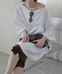 B6305■2枚セット■IENA イエナ ボートネック 半袖 カットソー B6305□2枚セット□IENA イエナ ボートネック 半袖 カットソー
